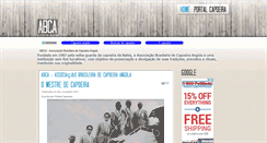 Desktop Screenshot of abca.portalcapoeira.com